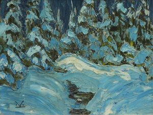 Illingworth Holey (Buck) Kerr: THE SWAMP AT NIGHT