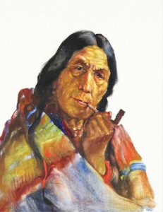 Nicholas de Grandmaison: INDIAN WOMAN, MORLEY RESERVE