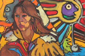 Arthur Shilling: OJIBWA PORTRAIT