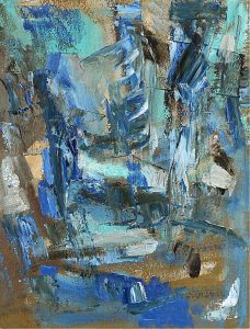 Margaret Alexandra Luke: ABSTRACT IN BLUE