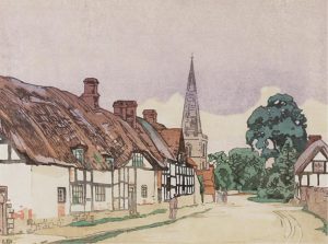 Walter Joseph Phillips: BREDON VILLAGE