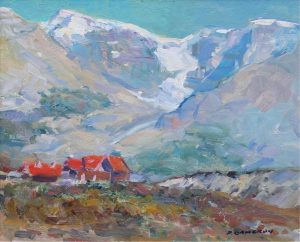 Fred Cameron: OLD CHALET, COLUMBIA ICEFIELDS
