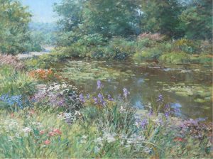 Wilson Chu: IRIS BY THE POND