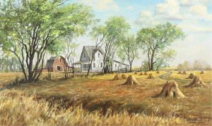 Don Frache: OLD FARMYARD