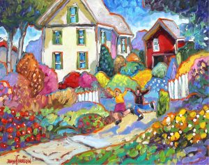 John H. Burrow: RED BIRD GARDEN