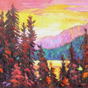 Louise Larouche: LE CIEL SE MIRE