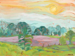 Joyce Frances Devlin: SPRING LANDSCAPE