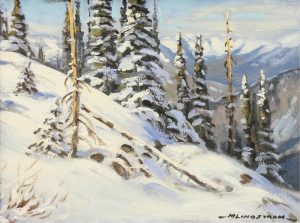 Matt Lindstrom: A SNOWY SLOPE