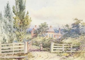 Charles Stuart Millard: ENTERING THE COTTAGE GATE