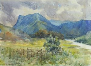 William Brymner: MOUNTAIN LANDSCAPE