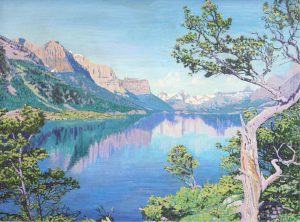 Herbert Otto Sellin: REFLECTIONS ON A MOUNTAIN LAKE