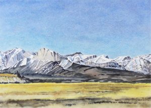 Sylvia Boehrnsen: MOUNTAIN RANGE WEST YAMNUSKA