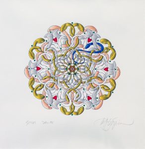 Ted Godwin: SHIVAS DANCE | IN THE GARDEN OF THE FOUR PILLARS | THE MANDALA OF THE BURNING BUSH | MEDITATIONS OF THE NINTH GOLDEN LOTUS | A MANDALA FOR THE MIDDLE EAST