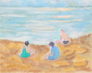 Gladys Eleanor Montgomery: BEACH SCENE