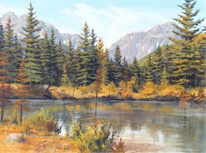 Neil Hulley: A MOUNTAIN LAKE