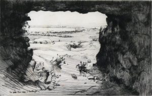 Frank Milton Armington: VUE PRISE D’UNE RUINE A CARTHAGE