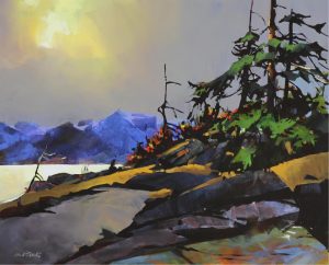 Michael O’Toole: BURST OF LIGHT (ON GEORGIA STRAIT)