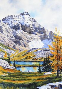 Donna Jo Massie: MOUNT HUNGABEE (LAKE O’HARA)