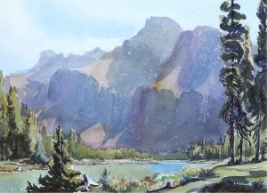 Margaret Dorothy Shelton: ROCKY MOUNTAIN LAKE