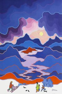 Ted Harrison: NORTHERN TRANSPORT (from THE EXPO 86 COLLECTION)