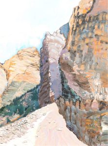 Barbara Hirst: ABOVE LAKE MORAINE