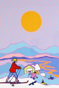 Ted Harrison: SKIERS