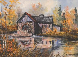 Georgia Jarvis: AN OLD MILL