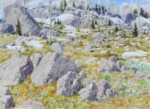 James Stanford (Stan) Perrott: ROCKY HILLSIDE