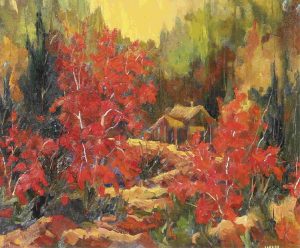 Lissi Legge: CABIN IN THE RED WOODS