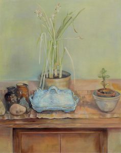 Jacqueline Stehelin: SERVING DISH / FADED PAPERWHITES