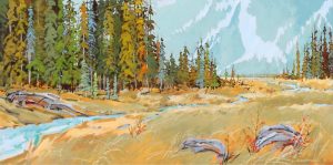 Allan Dunfield: A MOUNTAIN MEADOW