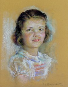 Nicholas de Grandmaison: PORTRAIT OF A YOUNG GIRL