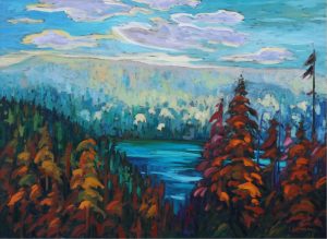 Louise Larouche: AU DESSUS DU LAC
