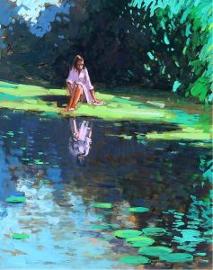 Andre Bertounesque: BY THE POND