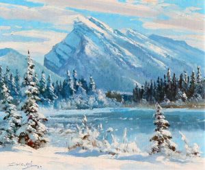 Duncan Mackinnon Crockford: WINTER COMES TO BANFF, ALBERTA