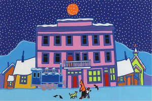 Ted Harrison: CARCROSS WINTER