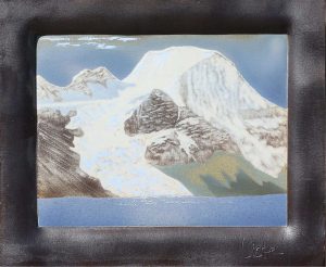 Neil Liske: MT. ROBSON, NORTH FACE FROM BERG LAKE