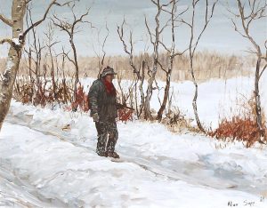 Allen Sapp: GOING FOR PRAIRIE CHICKEN