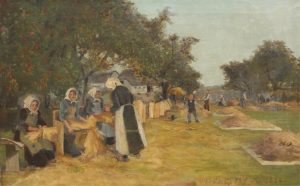 Hans Ole Brasen: THE FLAX HARVEST