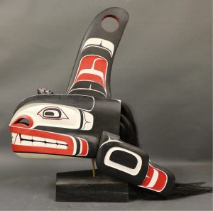 Derald Scoular: KILLER WHALE HEADDRESS