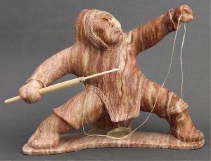Paul Qayutinnuaq: HUNTER WITH SPEAR