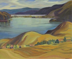 Henry George Glyde: LOOKING TOWARDS OYAMA B.C.