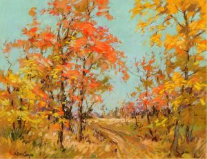 Berthe Des Clayes: AUTUMN LANDSCAPE