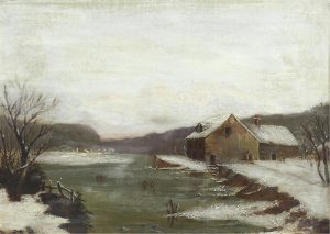 George Harlow White: OLD INN NEAR SHERBROOKE QUEBEC