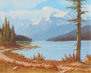 George A. Horvath: MALIGNE LAKE, ALTA