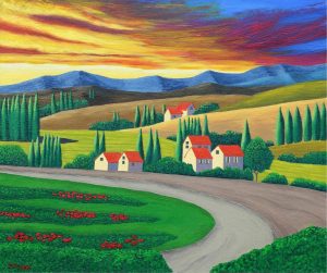 Barbara Engel: UNDER THE TUSCAN SKY