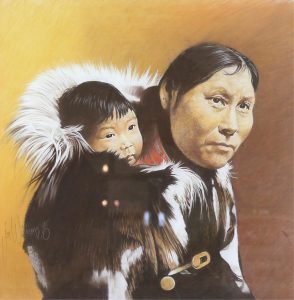 Jon Williams: INUIT MOTHER AND CHILD