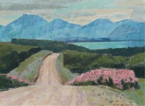 Alan Caswell Collier: ABOVE ATLIN LAKE (SOUTH OF THE ALASKA HIGHWAY ON THE ROAD TO ATLIN, B.C.)