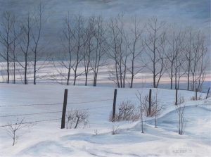 Helmut Schroer: WINTER WHEAT FIELD
