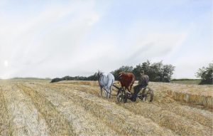 Armand J. Paquette: JUNE MOWING ON THE RIDGE